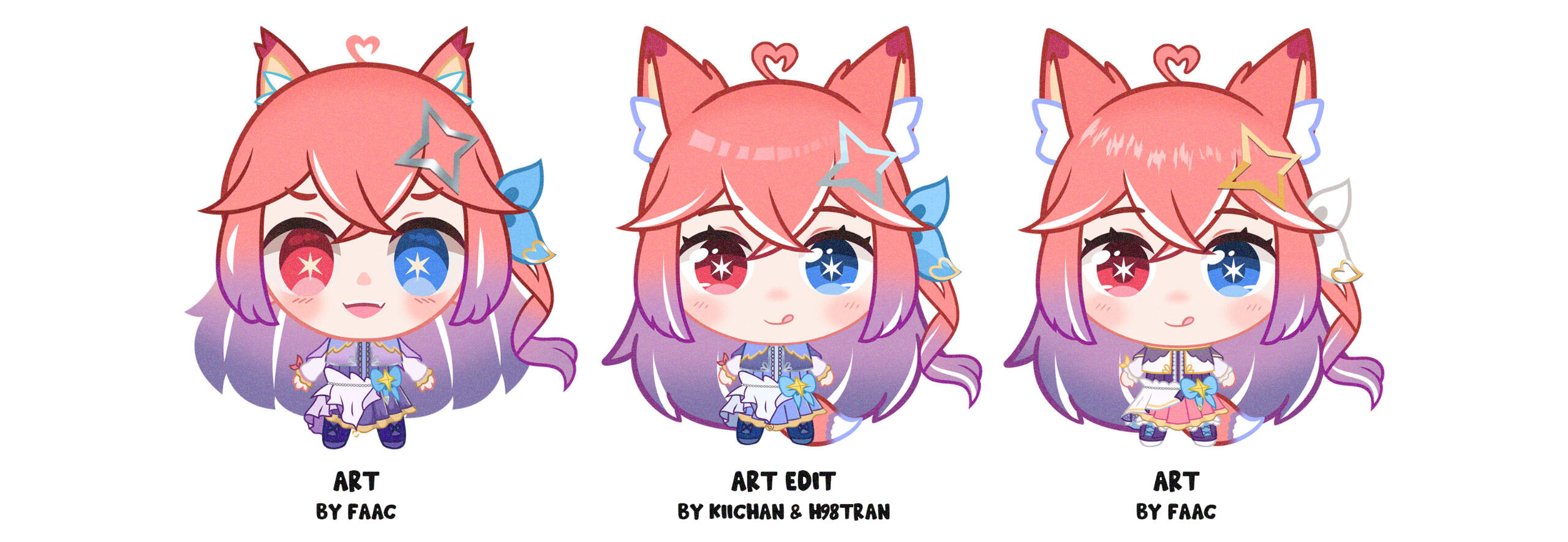 Different Chibi Art Styles