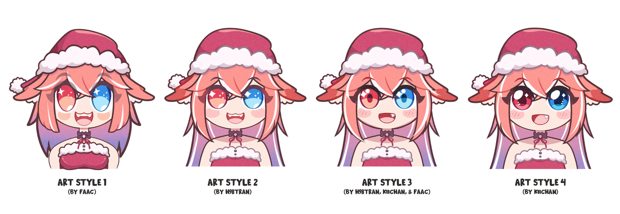 Different Chibi Art Styles